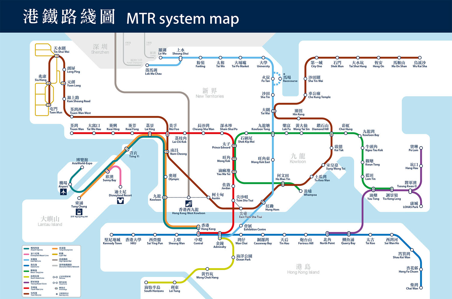 MTR routemap 510