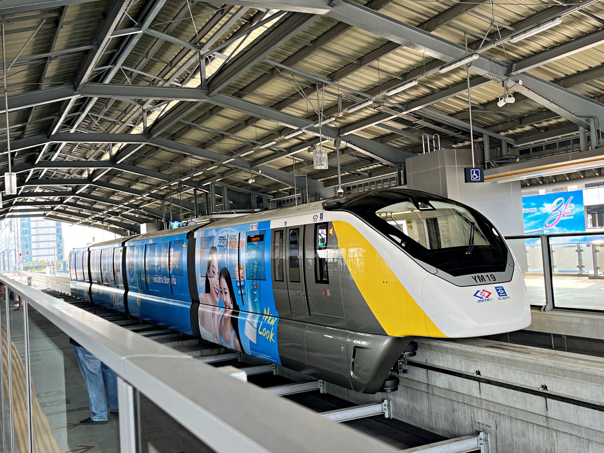 [分享] 曼谷捷運黃線-曼谷首條單軌系統 