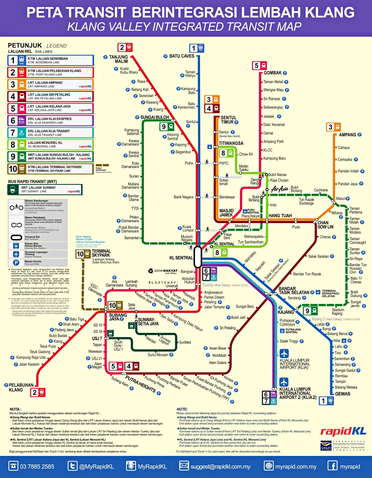 batch kuala lumpur kl metro map