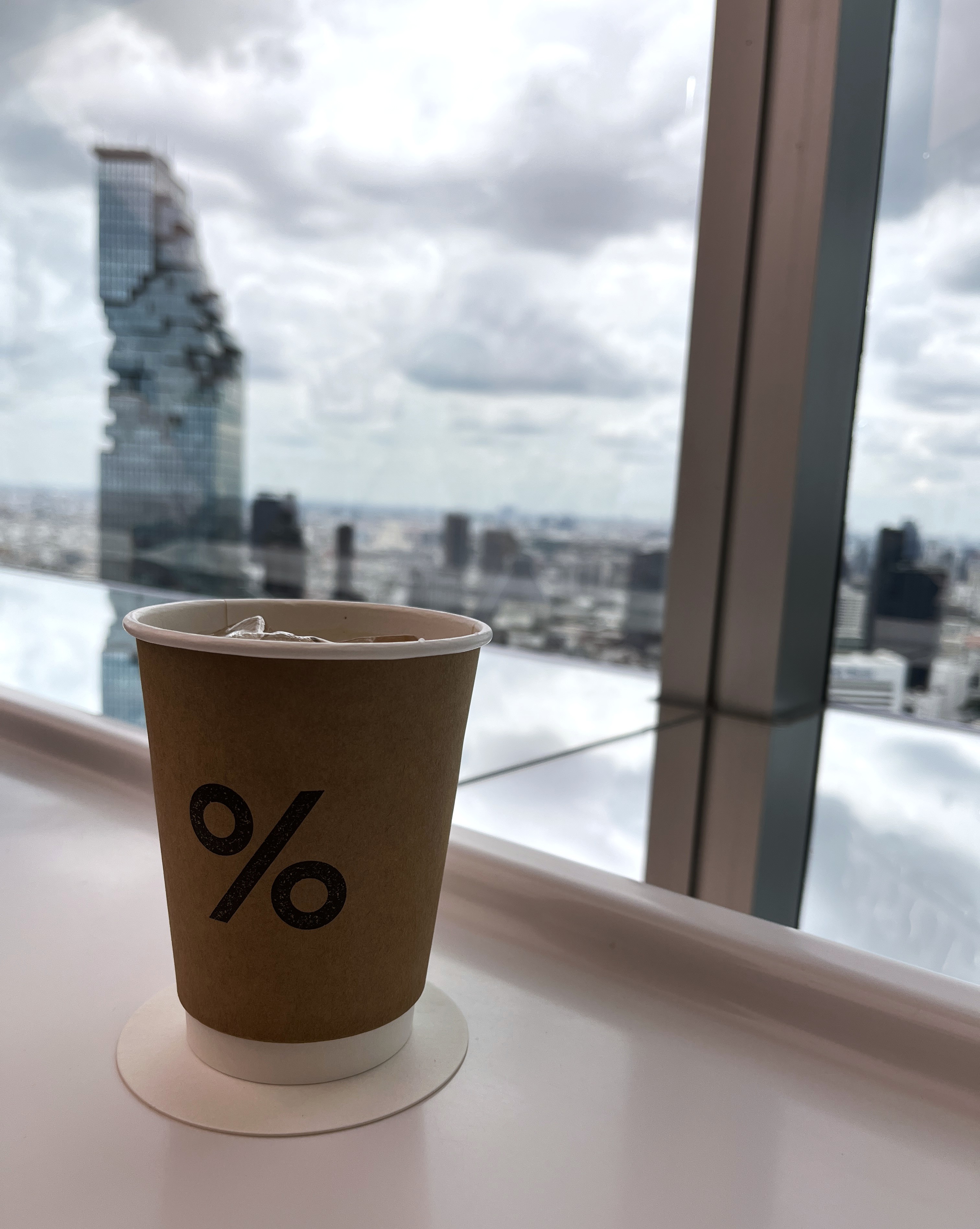 %Arabica  曼谷高空景觀店 | 買杯咖啡就能上55樓觀景台 | % Arabica Bangkok Empire Tower - 第14張圖